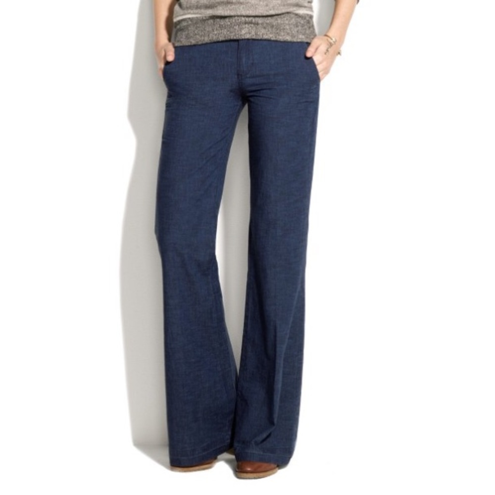 Madewell Widelegger Jeans in Explorer Wash